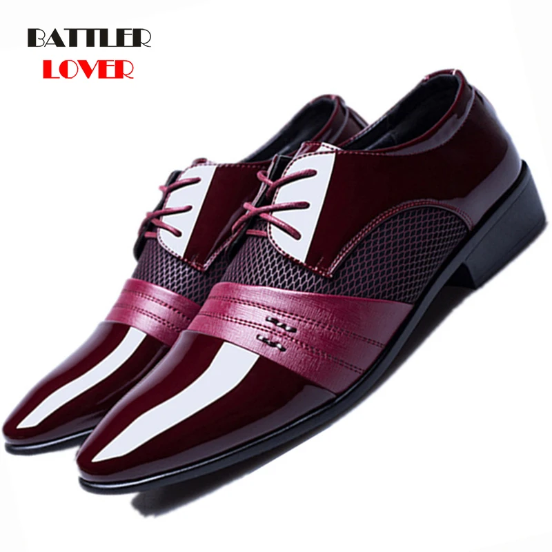 Men's Dress Shoes Fashion Patent Leather Shoes Men Loafers Brands Wedding Oxford Shoes for Men's Breathable Men Formal Footwear
Men's Dress Shoes Fashion Patent Leather Shoes Men Loafers Brands Wedding Oxford Shoes for Men's Breathable Men Formal Footwear