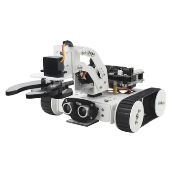 4-In-1 Qtruck Programmable Robot Kit Unfinished Support APP Handlebit Control (w/o w Microbit Motherboard)
4-In-1 Qtruck Programmable Robot Kit Unfinished Support APP Handlebit Control (w/o w Microbit Motherboard)