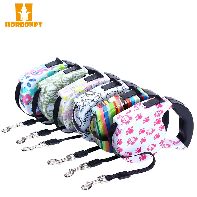 HORBONPY 10Color 5M New Arrival Automatic Leash for Medium and Small Dog Walking printing pattern Pet Dog Retractable Leash Lead
HORBONPY 10Color 5M New Arrival Automatic Leash for Medium and Small Dog Walking printing pattern Pet Dog Retractable Leash Lead