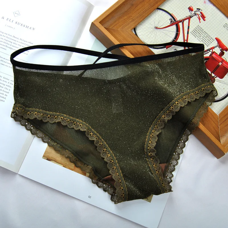 New sexy women's underwear mesh back strap lace ladies briefs comfortable breathable close-fitting quality underwear women
New sexy women's underwear mesh back strap lace ladies briefs comfortable breathable close-fitting quality underwear women
