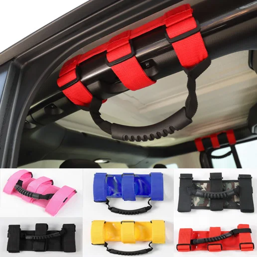 2/4 Door Grab Handle Roll Bar Armrest Oxford Cloth Red Blue Yellow Black Pink etc For Jeep Wrangler JL JK TJ CJ Free Shipping
2/4 Door Grab Handle Roll Bar Armrest Oxford Cloth Red Blue Yellow Black Pink etc For Jeep Wrangler JL JK TJ CJ Free Shipping