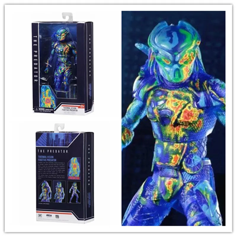 2018 Movie Edition NECA Iron-blooded Warrior Predator Heat Sensitive Edition PVC Joint Movable Collection of Toy Action figures
2018 Movie Edition NECA Iron-blooded Warrior Predator Heat Sensitive Edition PVC Joint Movable Collection of Toy Action figures