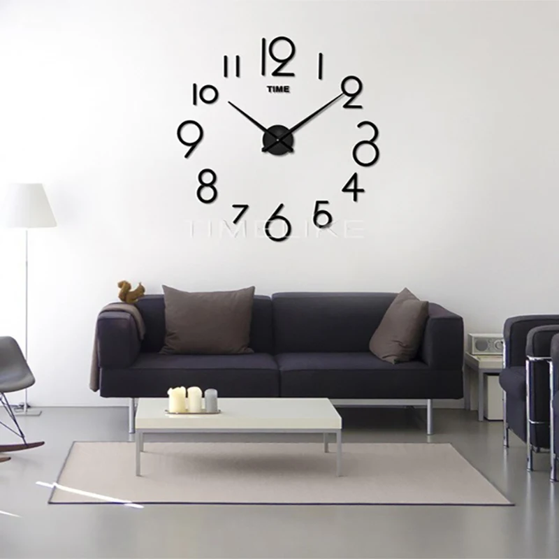 Hot Sales Large DIY Wall Clocks Modern Design 3D Mirror Stickers 2019 New Arrivals Metal Quartz Clock Needles Home Decor
Hot Sales Large DIY Wall Clocks Modern Design 3D Mirror Stickers 2019 New Arrivals Metal Quartz Clock Needles Home Decor