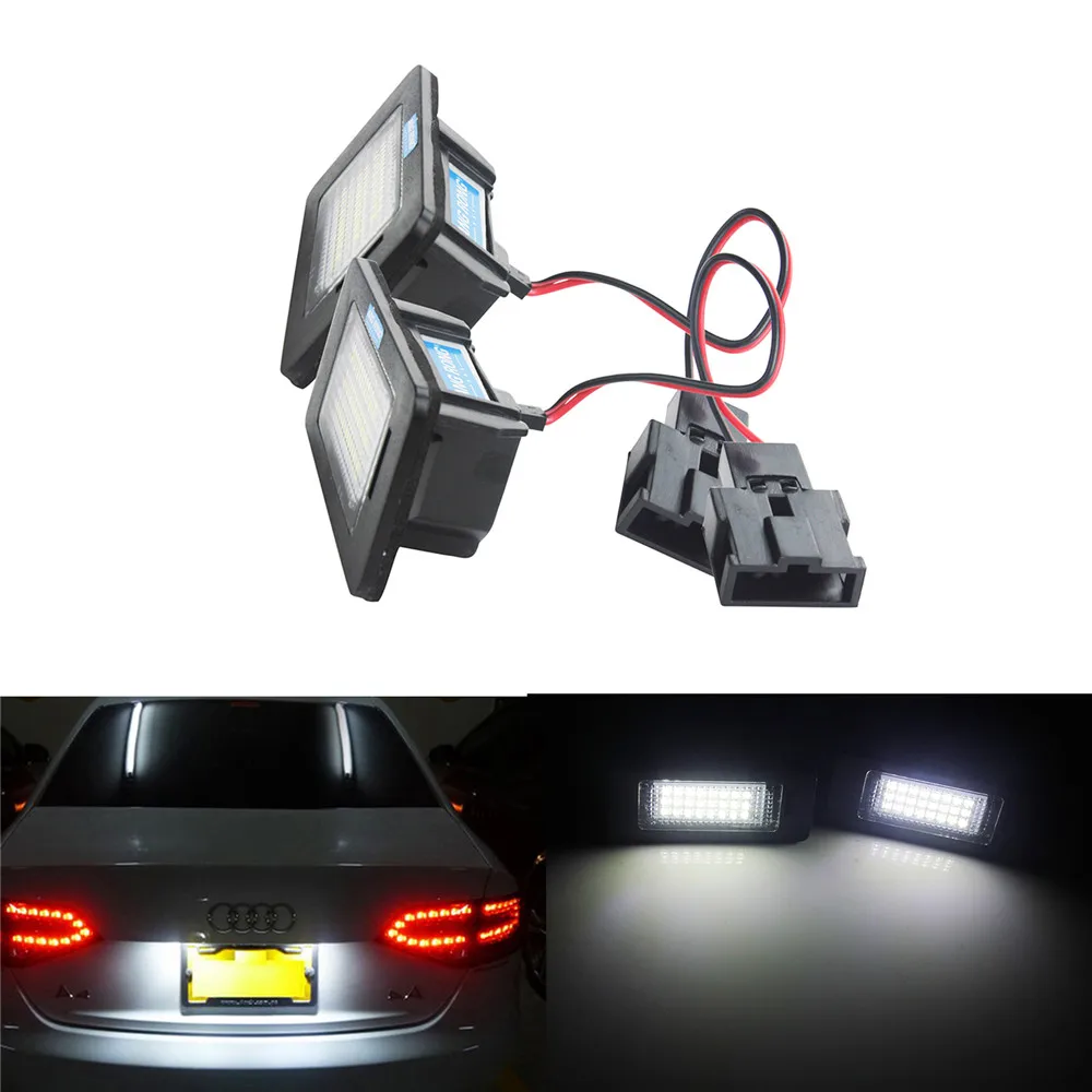 ANGRONG White LED License Number Plate Light Lamp For Audi A3 A4 B8 S4 A5 S5 Q5 S TT Quattro
ANGRONG White LED License Number Plate Light Lamp For Audi A3 A4 B8 S4 A5 S5 Q5 S TT Quattro