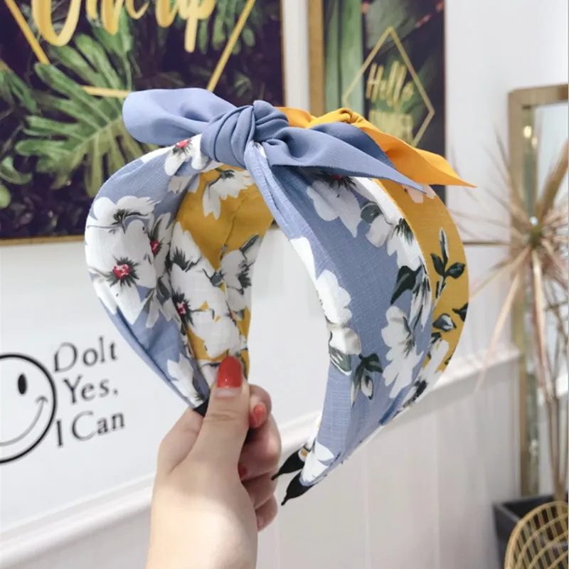High-end boutique hair accessories women floral fabric bow rabbit ears wide side headband hairband sweet girl hair band headwear
High-end boutique hair accessories women floral fabric bow rabbit ears wide side headband hairband sweet girl hair band headwear