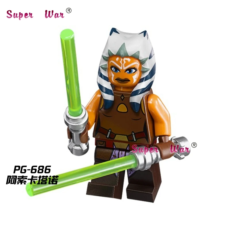 Single Sale superhero marvel Ahsoka Tano building blocks action sets model bricks toys for children
Single Sale superhero marvel Ahsoka Tano building blocks action sets model bricks toys for children