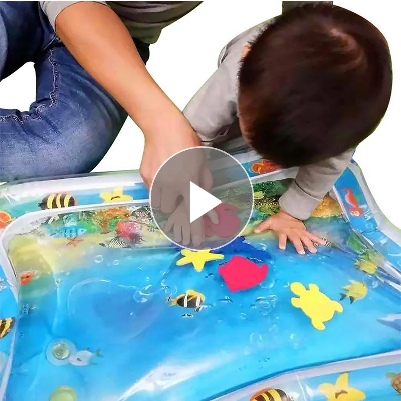 Baby Kids Water Play Mat Bath Toy Ocean Inflatable Infant Tummy Time Playmat Toddler for Baby Fun Activity Play Center Dropship
Baby Kids Water Play Mat Bath Toy Ocean Inflatable Infant Tummy Time Playmat Toddler for Baby Fun Activity Play Center Dropship