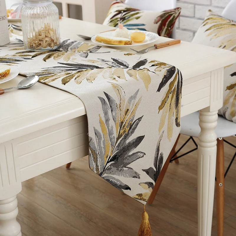 American country Style Colorful Leaves Table Runner Wedding Party Table Decoration Table Runners ZQ-014
American country Style Colorful Leaves Table Runner Wedding Party Table Decoration Table Runners ZQ-014