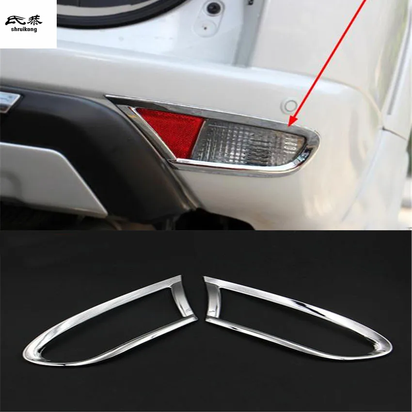 2pcs/Lot ABS Chrome Rear Fog Lamps Decoration Cover For 2013-2018 Mitsubishi Pajero Sport Car Accessories
2pcs/Lot ABS Chrome Rear Fog Lamps Decoration Cover For 2013-2018 Mitsubishi Pajero Sport Car Accessories