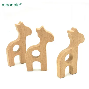 10pcs x 80mm unfinished beech giraffe wooden teethers DIY finding baby carrier toy safe chew baby gift EA59-2
10pcs x 80mm unfinished beech giraffe wooden teethers DIY finding baby carrier toy safe chew baby gift EA59-2