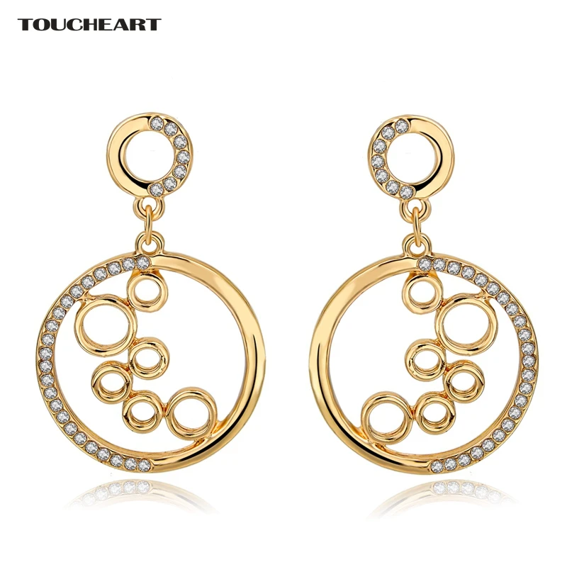Vintage Gold Hollow Big Round Earrings For Women Korean Crystal Earrings For Women Fine Jewelry Brincos Christmas 2015 Ser150092
Vintage Gold Hollow Big Round Earrings For Women Korean Crystal Earrings For Women Fine Jewelry Brincos Christmas 2015 Ser150092