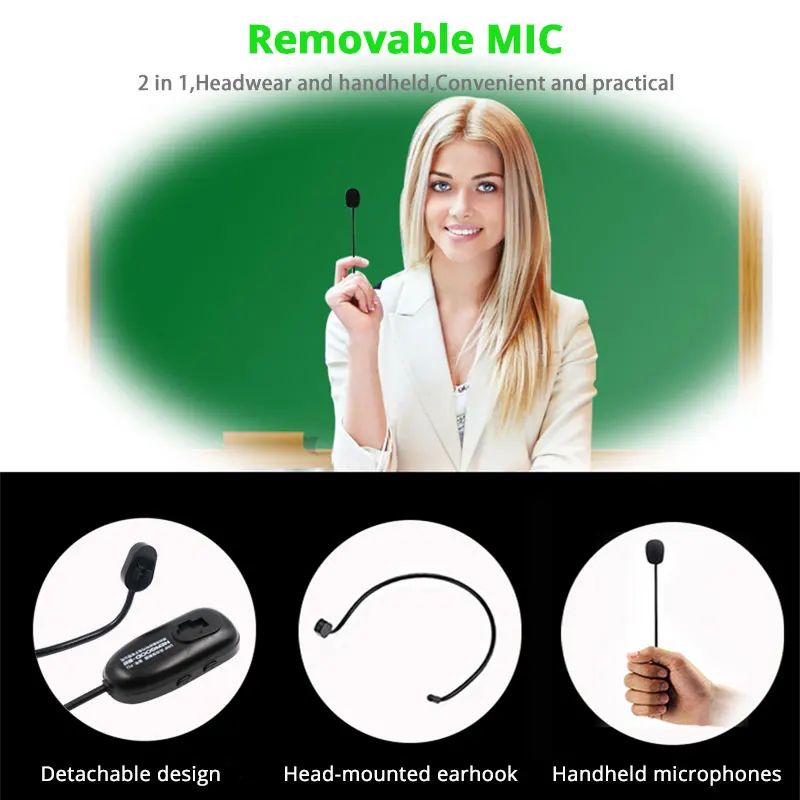 Профессиональные УВЧ микрофоны беспроводная гарнитура с микрофоном микрофонные