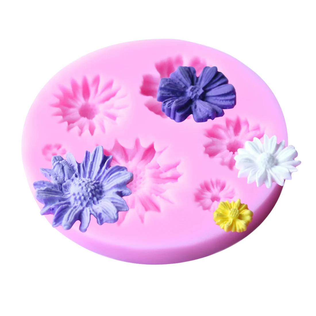 1PC Silicone Mold Cake Decorating Daisy Flower Shape Kitchen Pastry Baking Chocolate Soap Mold Easy Demoulding Silicone Form
1PC Silicone Mold Cake Decorating Daisy Flower Shape Kitchen Pastry Baking Chocolate Soap Mold Easy Demoulding Silicone Form