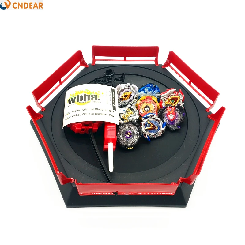 High quality 8pcs Beyblade Burst Toys Arena Set Sale Bayblades Metal Fusion God Spinning Top Bey Blade Blades Toy Arena003
High quality 8pcs Beyblade Burst Toys Arena Set Sale Bayblades Metal Fusion God Spinning Top Bey Blade Blades Toy Arena003