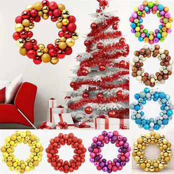 Christmas Wreath Ball Ornaments Shatterproof Front Door Window Hanging Xmas Decoration(Bronze)
Christmas Wreath Ball Ornaments Shatterproof Front Door Window Hanging Xmas Decoration(Bronze)