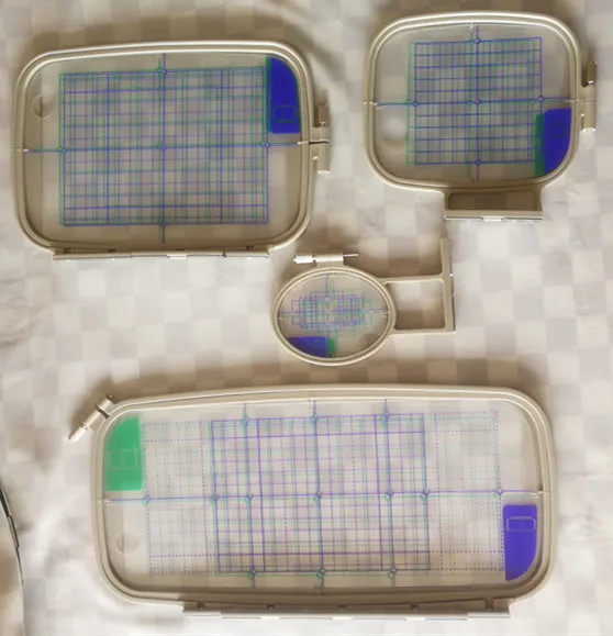 4PS Embroidery machine hoop set sewing hoop frame brother PE-700, PE-700II, PE-750D, PE-7701200 1250D, PC-6500, PC-8200, PC-8500
4PS Embroidery machine hoop set sewing hoop frame brother PE-700, PE-700II, PE-750D, PE-7701200 1250D, PC-6500, PC-8200, PC-8500