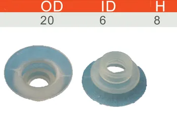 200 piece spare part of printing machine rubber sucker for printing machine OD 20 ID6 height 8 good quality
200 piece spare part of printing machine rubber sucker for printing machine OD 20 ID6 height 8 good quality