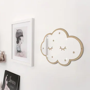 Nordic Scandinavia Style Nursery Decorative Mirror Plexiglass Mirror With Wooden Frame Children Baby Kids Room Hanging Decor
Nordic Scandinavia Style Nursery Decorative Mirror Plexiglass Mirror With Wooden Frame Children Baby Kids Room Hanging Decor