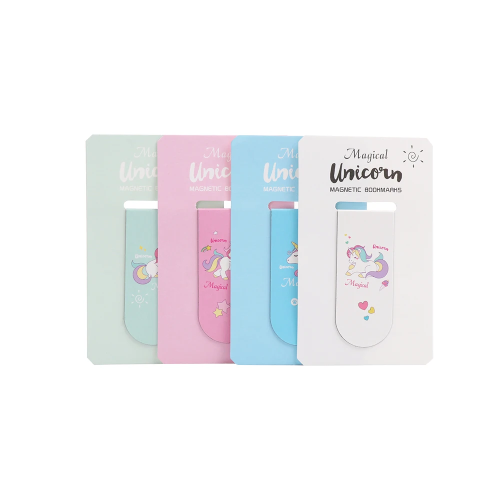 2/5pcs Cute Unicorn Magnet Bookmark Paper Clip School Office Supply Kids Gift Stationery random color
2/5pcs Cute Unicorn Magnet Bookmark Paper Clip School Office Supply Kids Gift Stationery random color