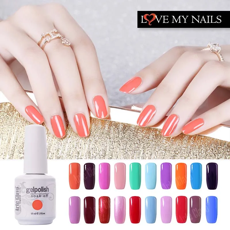 Hot Sale 220 Colors Arte Clavo Nail Polish Choose Any 1Pcs Led Gel Varnish Soak Off Nail Gel UV Gel Led Lamp Gel Polish
Hot Sale 220 Colors Arte Clavo Nail Polish Choose Any 1Pcs Led Gel Varnish Soak Off Nail Gel UV Gel Led Lamp Gel Polish