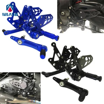 waase Motorcycle Adjustable Rider Rearset Shift Rear sets Foot Rest Pegs For Yamaha MT-10 FZ-10 MT10 2016 2017 2018 
waase Motorcycle Adjustable Rider Rearset Shift Rear sets Foot Rest Pegs For Yamaha MT-10 FZ-10 MT10 2016 2017 2018