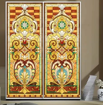 Custom size top grade Vintage European Style Art Translucent Self-Adhesive window Glass Films sticker paper Door Stickers H1004
Custom size top grade Vintage European Style Art Translucent Self-Adhesive window Glass Films sticker paper Door Stickers H1004