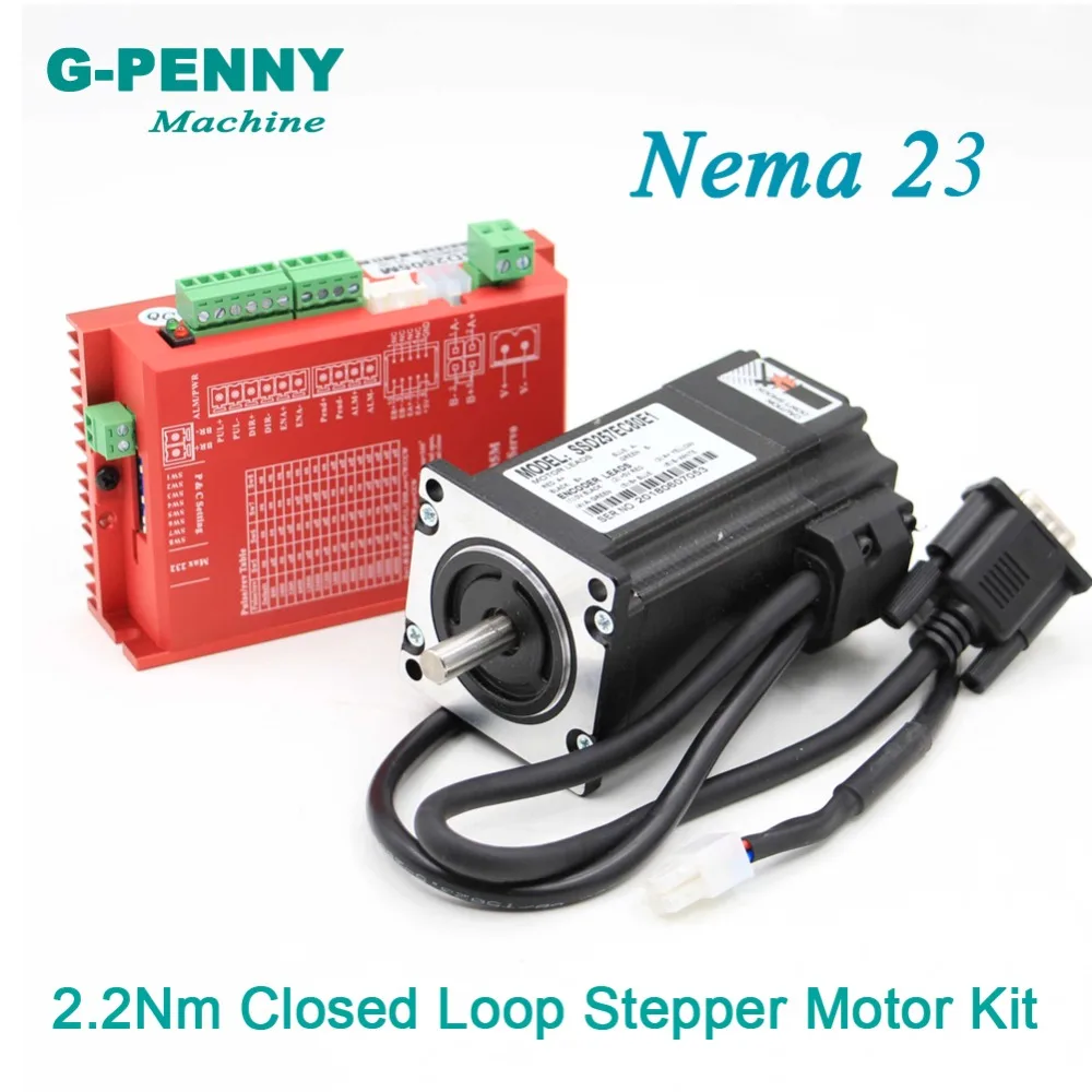 Free Shipping ! Nema23 Closed Loop Stepper Motor 2.0N.m 4 Wires 285Oz-in D=8mm Close Loop Stepping Motor Servo Stepper Motor
Free Shipping ! Nema23 Closed Loop Stepper Motor 2.0N.m 4 Wires 285Oz-in D=8mm Close Loop Stepping Motor Servo Stepper Motor