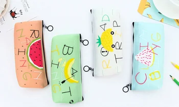 Lovely Fruits pencil case watermelon Large Capacity Stationery Storage Organizer bag for Kids Children School Supplie Escolar 
Lovely Fruits pencil case watermelon Large Capacity Stationery Storage Organizer bag for Kids Children School Supplie Escolar