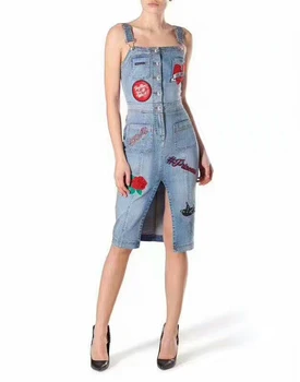 2017 new denim dress amazing slim gothic casual dress 2017 vestidos mujer sexy summer sarafans party dresses unique beach dress
2017 new denim dress amazing slim gothic casual dress 2017 vestidos mujer sexy summer sarafans party dresses unique beach dress