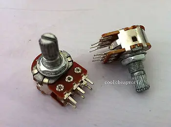 10pcs Linear Dual Taper Rotar Potentiometer Pot B50K 50K OHM Linear shaft 15mm
10pcs Linear Dual Taper Rotar Potentiometer Pot B50K 50K OHM Linear shaft 15mm