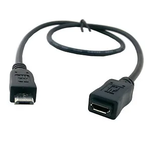 Xiwai 50cm Micro USB 2.0 Type 5pin Male to Micro USB Female Tablet Extension Cable
Xiwai 50cm Micro USB 2.0 Type 5pin Male to Micro USB Female Tablet Extension Cable