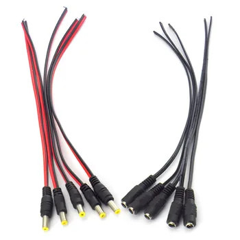 12V DC Extension Connectors Male Female jack Cable Adapter Plug Power Supply 5.5x2.1mm LED Strip Light CCTV Camera 26cm Length
12V DC Extension Connectors Male Female jack Cable Adapter Plug Power Supply 5.5x2.1mm LED Strip Light CCTV Camera 26cm Length