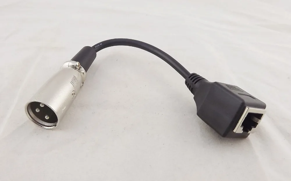 10pcs 15cm RJ45 Female Jack To XLR 3 Pin Male Plug Adapter Network Converter Cable
10pcs 15cm RJ45 Female Jack To XLR 3 Pin Male Plug Adapter Network Converter Cable