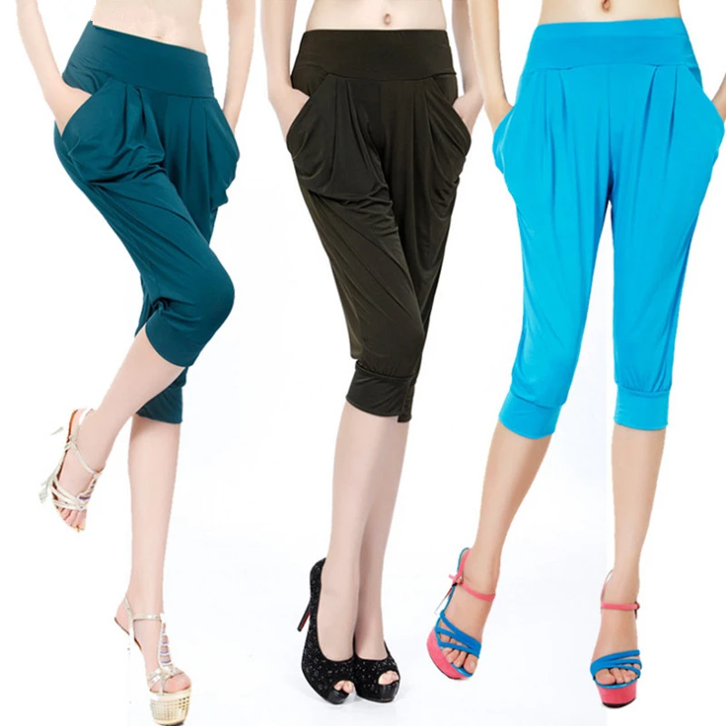 CUHAKCI Summer Short Leggings Pants Capris Candy Color Fashion Pleated Harem Pants loose leggings Hot-selling Pocket Harem Pants
CUHAKCI Summer Short Leggings Pants Capris Candy Color Fashion Pleated Harem Pants loose leggings Hot-selling Pocket Harem Pants