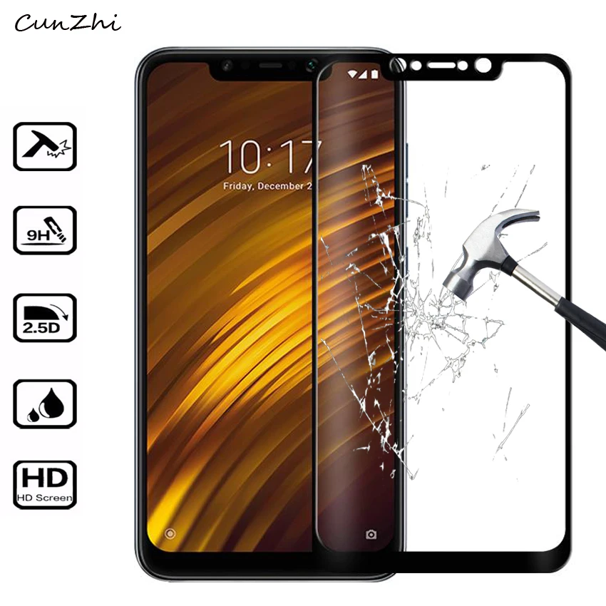 2.5D 9H Explosion-proof Tempered Glass Protective For Xiaomi Pocophone F1 Full Cover Mobile phone Screen Protector Film
2.5D 9H Explosion-proof Tempered Glass Protective For Xiaomi Pocophone F1 Full Cover Mobile phone Screen Protector Film