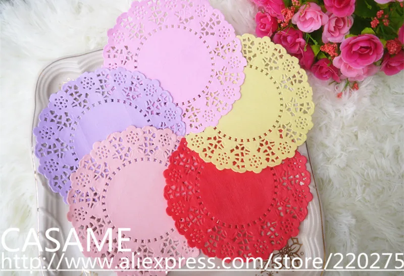 Multicolour flower paper flower paper lace doilies oil absorbing paper pad independent packaging 11.4cm Placemat Crafts Doyleys
Multicolour flower paper flower paper lace doilies oil absorbing paper pad independent packaging 11.4cm Placemat Crafts Doyleys
