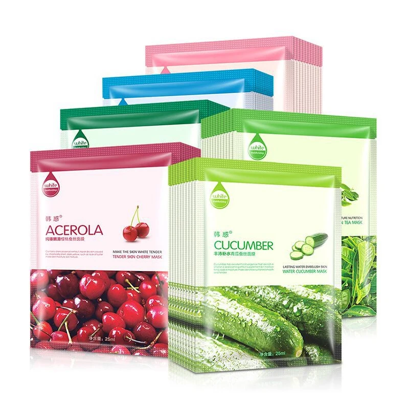 Face Mask Aloe Green Tea Cherry Pearl Silk Deep Moisturizing Face Mask Anti Aging Whitening Depth Replenishment Facial Skin Care
Face Mask Aloe Green Tea Cherry Pearl Silk Deep Moisturizing Face Mask Anti Aging Whitening Depth Replenishment Facial Skin Care