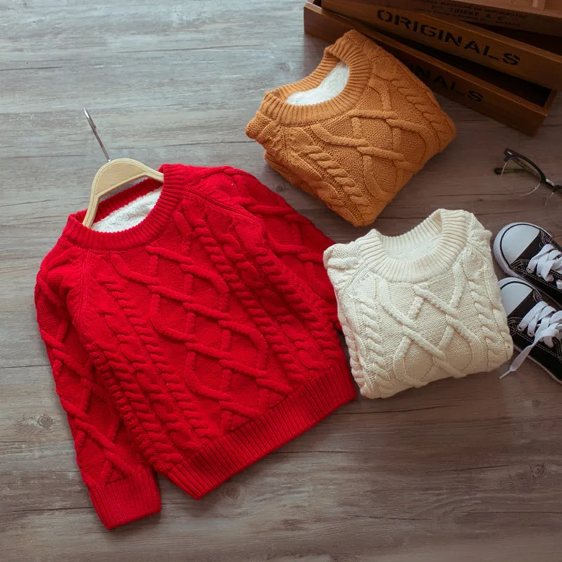 INS hot Boys and girls sweaters autumn and winter warm 1-11 yearsTwist sweater Double layer plus velvet thickening outwear
INS hot Boys and girls sweaters autumn and winter warm 1-11 yearsTwist sweater Double layer plus velvet thickening outwear