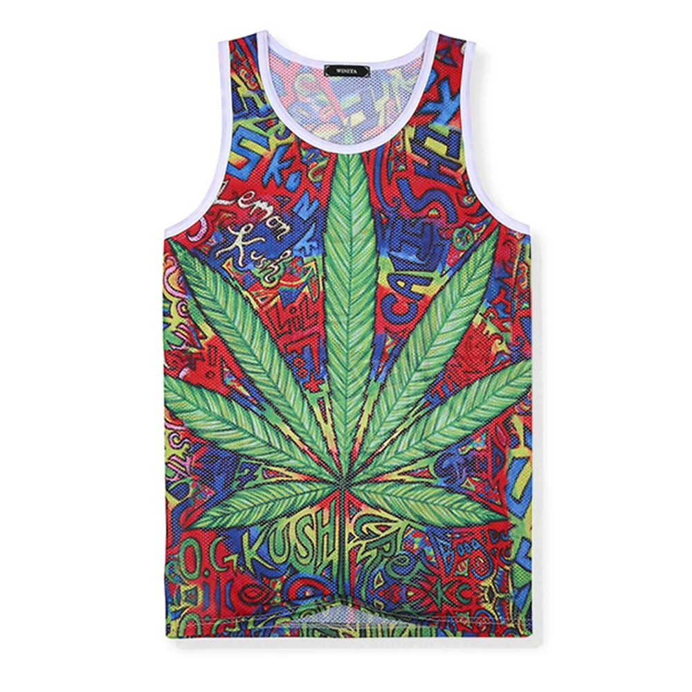 3D Printing Summer Tree Vest Women/Men Hemp Leaf Pattern Tank Tops Casual Vest Unisex Sleeveless O-neck Polyester Vest
3D Printing Summer Tree Vest Women/Men Hemp Leaf Pattern Tank Tops Casual Vest Unisex Sleeveless O-neck Polyester Vest