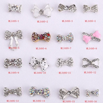 100pcs pearls rhinestones crystal bow tie alloy bow 3d alloy AB rhinestones nail decoration accessories supplies 3495-1-16
100pcs pearls rhinestones crystal bow tie alloy bow 3d alloy AB rhinestones nail decoration accessories supplies 3495-1-16