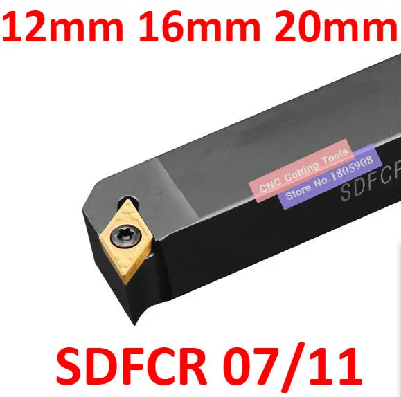 1PCS SDFCR1212H07 SDFCR1212H11 SDFCR1616H11 SDFCR2020K11 SDFCL1212H07/11 SDFCL1616H11 SDFCL2020K11 CNC External Turning tools
1PCS SDFCR1212H07 SDFCR1212H11 SDFCR1616H11 SDFCR2020K11 SDFCL1212H07/11 SDFCL1616H11 SDFCL2020K11 CNC External Turning tools