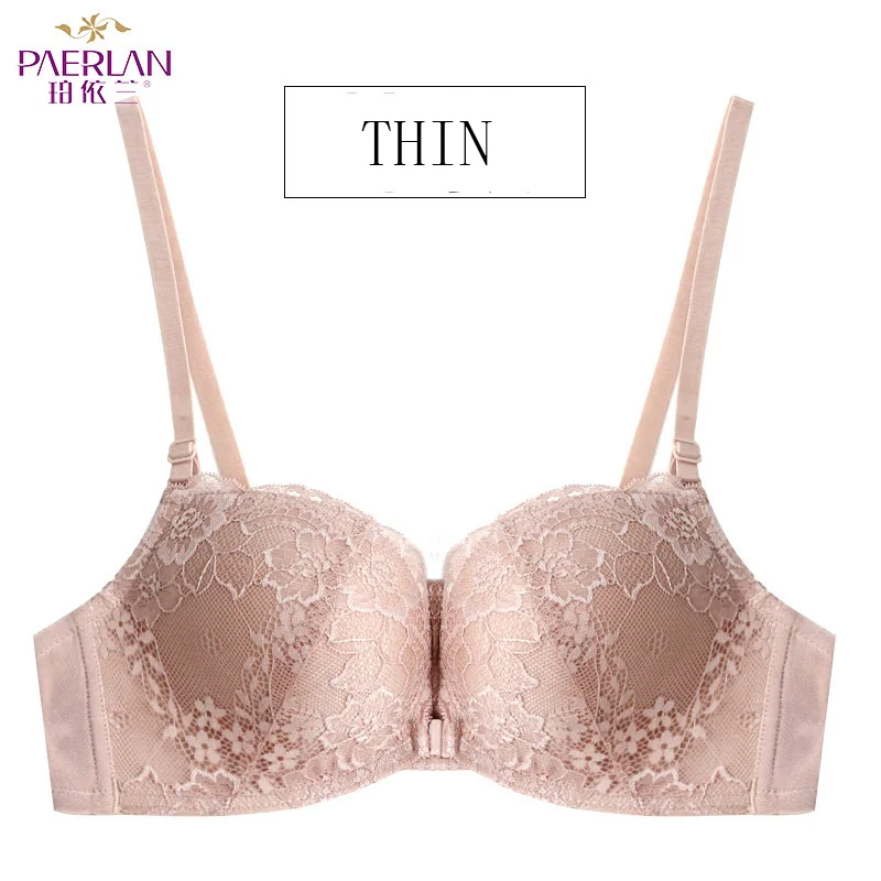 PAERLAN Bra Lace Front Buckle No Steel Ring Bra New Small Chest Beauty Back Underwear Female Bra Seamless Underwear Gathered Bra
PAERLAN Bra Lace Front Buckle No Steel Ring Bra New Small Chest Beauty Back Underwear Female Bra Seamless Underwear Gathered Bra