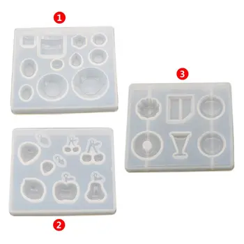 Creative DIY Crystal Epoxy Mold Fruit Strawberry Cherry Earrings Handmade Making Pendant Dessert Mirror Mould
Creative DIY Crystal Epoxy Mold Fruit Strawberry Cherry Earrings Handmade Making Pendant Dessert Mirror Mould