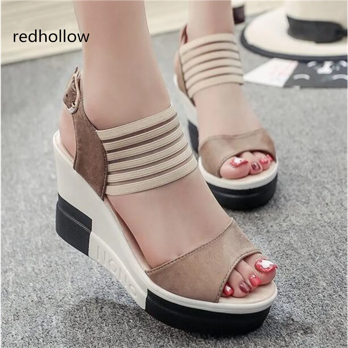 Platform Sandals Summer Women Shoes Wedges Fashion Buckle High Heel Ladies Sandals Open Toe Gladiator Women Shoes Roman Sandals
Platform Sandals Summer Women Shoes Wedges Fashion Buckle High Heel Ladies Sandals Open Toe Gladiator Women Shoes Roman Sandals