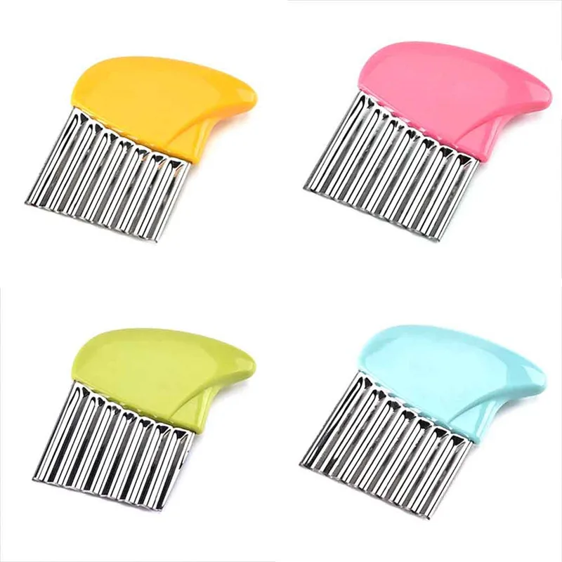 Potato Wavy Edged Knife Kitchen Gadget Vegetable Fruit Cutter Kitchen Cooking Tools Accessories
Potato Wavy Edged Knife Kitchen Gadget Vegetable Fruit Cutter Kitchen Cooking Tools Accessories