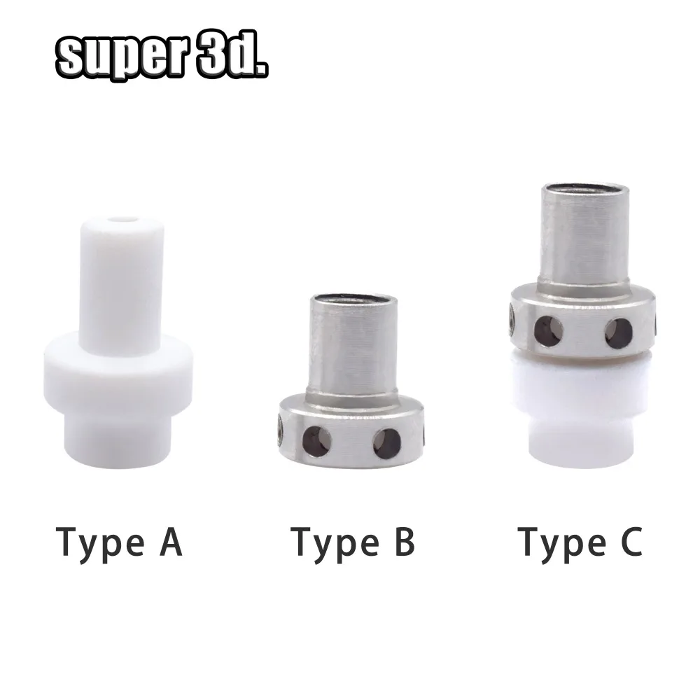 1/10 Pcs Ultimaker 2 UM2 Hot End Isolator Coupler PTFE Teflon Inner Sleeve For 1.75mm or 3mm Filament
1/10 Pcs Ultimaker 2 UM2 Hot End Isolator Coupler PTFE Teflon Inner Sleeve For 1.75mm or 3mm Filament