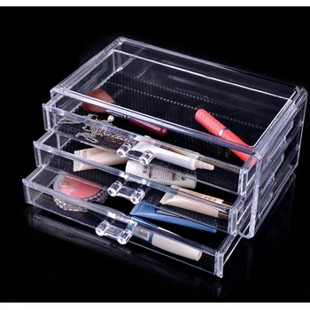 New Clear Acrylic Makeup Storage Case 3 Layer Cosmetic Organizer Box for Lipstick Eyeliner Pencil Nail Polish Makeup Organizer
New Clear Acrylic Makeup Storage Case 3 Layer Cosmetic Organizer Box for Lipstick Eyeliner Pencil Nail Polish Makeup Organizer