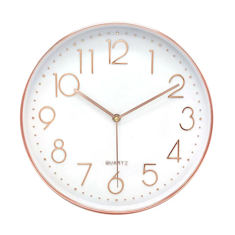 Rose Gold 12 inch Round Wall Clock Nordic Modern Mute Needle Quartz Wall Clock Minimalist Home Living Room Decor Circular Clock
Rose Gold 12 inch Round Wall Clock Nordic Modern Mute Needle Quartz Wall Clock Minimalist Home Living Room Decor Circular Clock