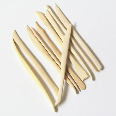 10PCS Plasticine Colored Clay Tool Mold Kit Wooden tool Chisel DIY Playdough Toys Fimo clay Tools
10PCS Plasticine Colored Clay Tool Mold Kit Wooden tool Chisel DIY Playdough Toys Fimo clay Tools
