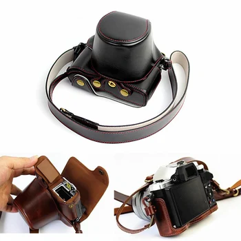 Portable PU Leather case Camera Bag cover For Olympus EM10III EM-10 MarkIII EM10M3 EM10II EM10M2 With Bottom Battery Opening
Portable PU Leather case Camera Bag cover For Olympus EM10III EM-10 MarkIII EM10M3 EM10II EM10M2 With Bottom Battery Opening